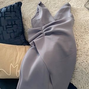 ASOS brand faux wrap dress with detail